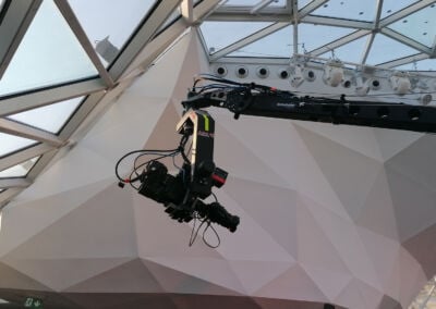 Cine Crane per live broadcast