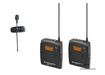 Sennheiser G3 bodypack transmitter + receiver