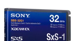 Scheda Sony SxS 32GB
