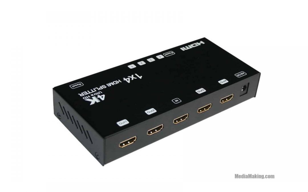 HDMI splitter 1×4 4K x 2K