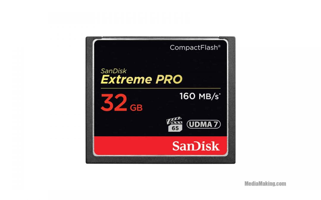 Scheda compact flash Extreme PRO 32GB 160 MB/s