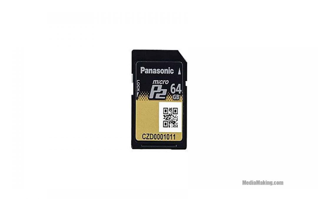 Scheda Panasonic MicroP2 UHS-II 64 GB