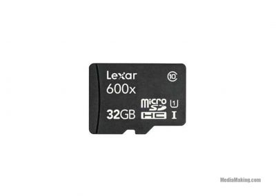 Memory Card Micro SDHC Lexar 32GB 600x