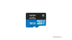 Memory Card Micro SDHC Lexar 32GB 633x