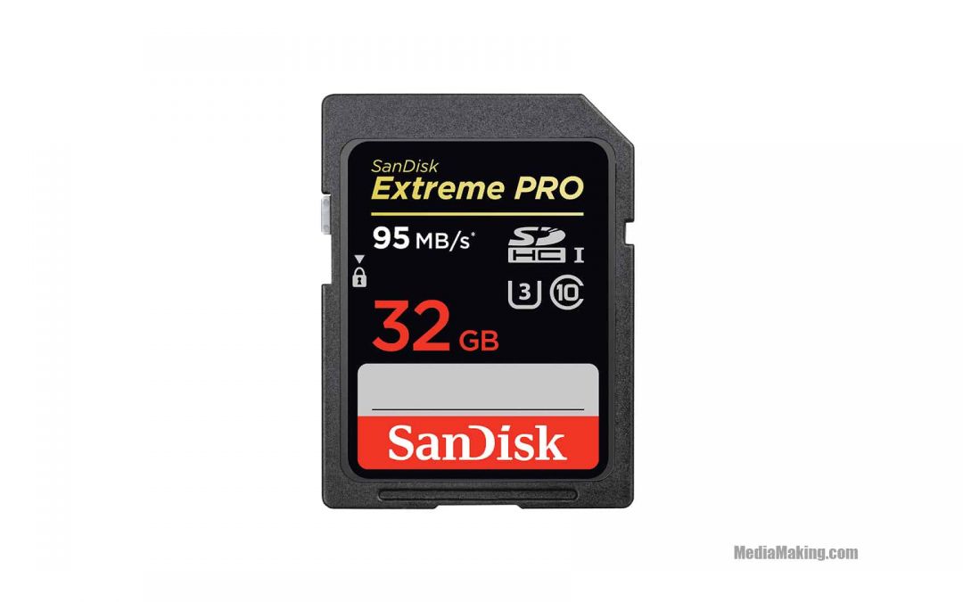 Scheda SDHC Sandisk ExtremePro 32GB 95mb/s