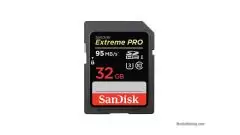 Scheda SDHC Sandisk ExtremePro 32GB 95mb/s
