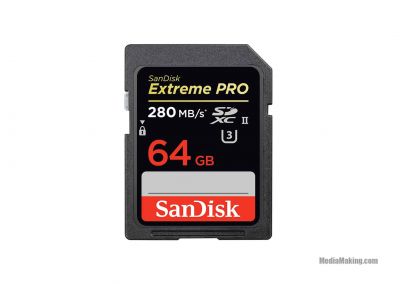 Memory Card SDXC Sandisk ExtremePro 64GB 280 mb/s