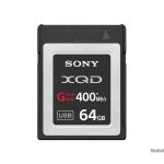 Scheda Sony XQD G-Series 64GB 400mb/s
