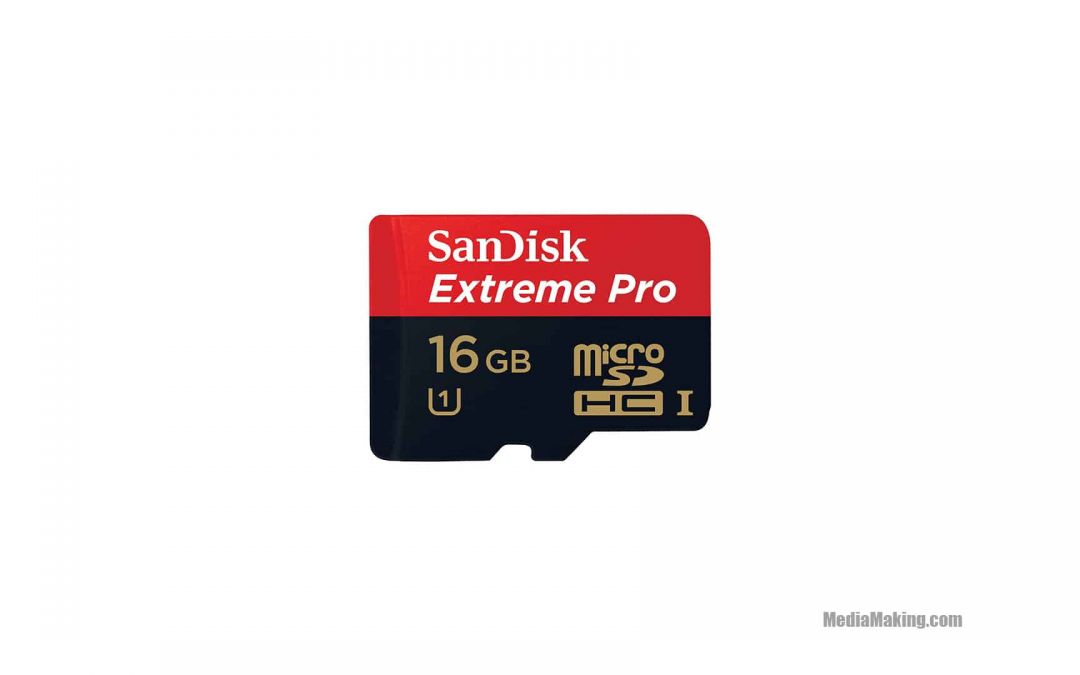 Scheda Micro SDHC Sandisk ExtremePro 16GB