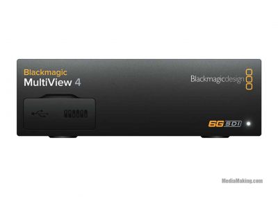 Blackmagic MultiView 4 split