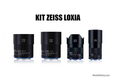 Kit ZEISS Loxia Lenses 21/35/50/85 mm E-mount