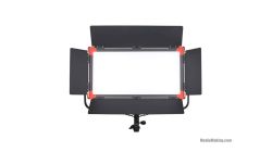 Bi-color SMD studio panel LED light with dimmer and diffuser