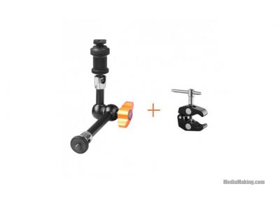 Articulating arm with clamp 9”