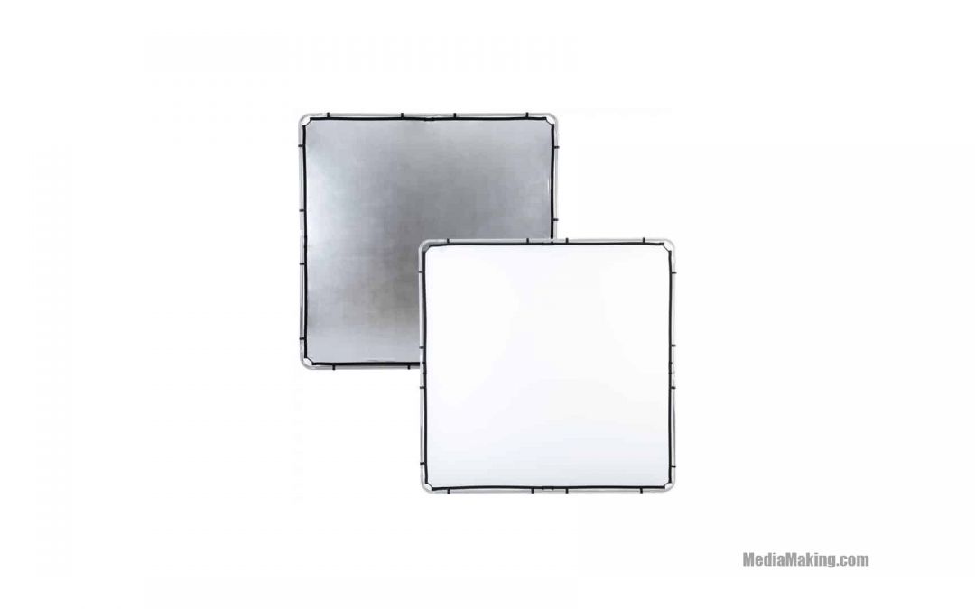 Telo riflettente Skylite 2×2 m argento/bianco