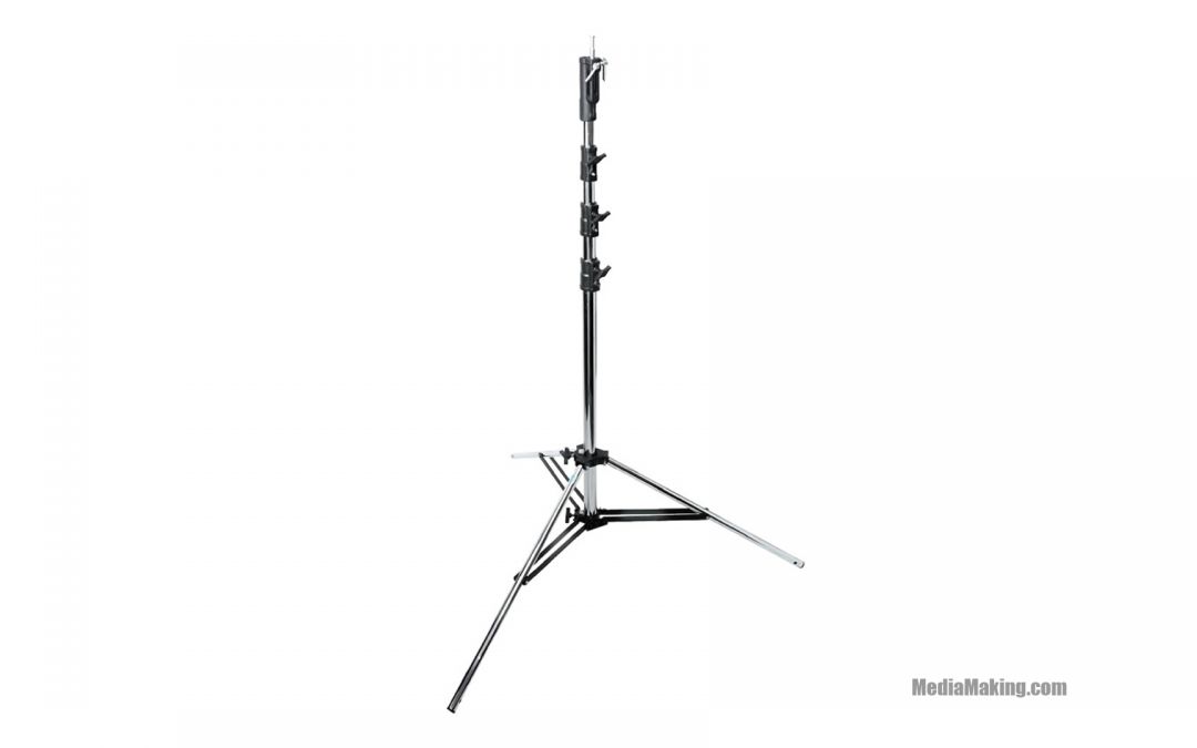 Kupo 653M steel senior stand with 3 risers and 4 sections