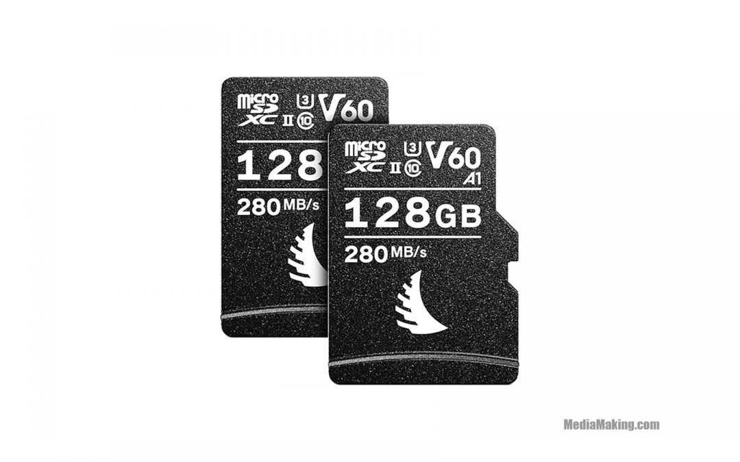 Scheda di memoria microSD Angelbird AV Pro 128 GB UHS-II V60 (2 pezzi)