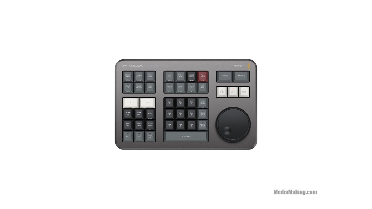 その他 BlackmagicDesignMini Panel & SpeedEditor BM_DaVinciResolve_SpeedEditor-