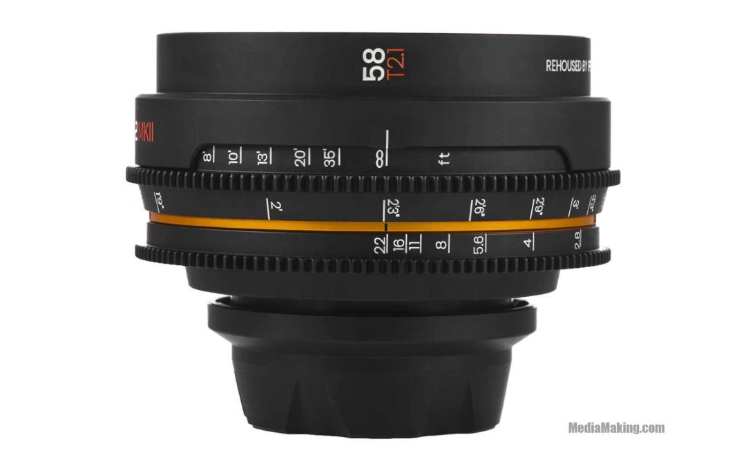 Ironglass HELIOS 44-2 58mm T2.1 – MKII Rehousing