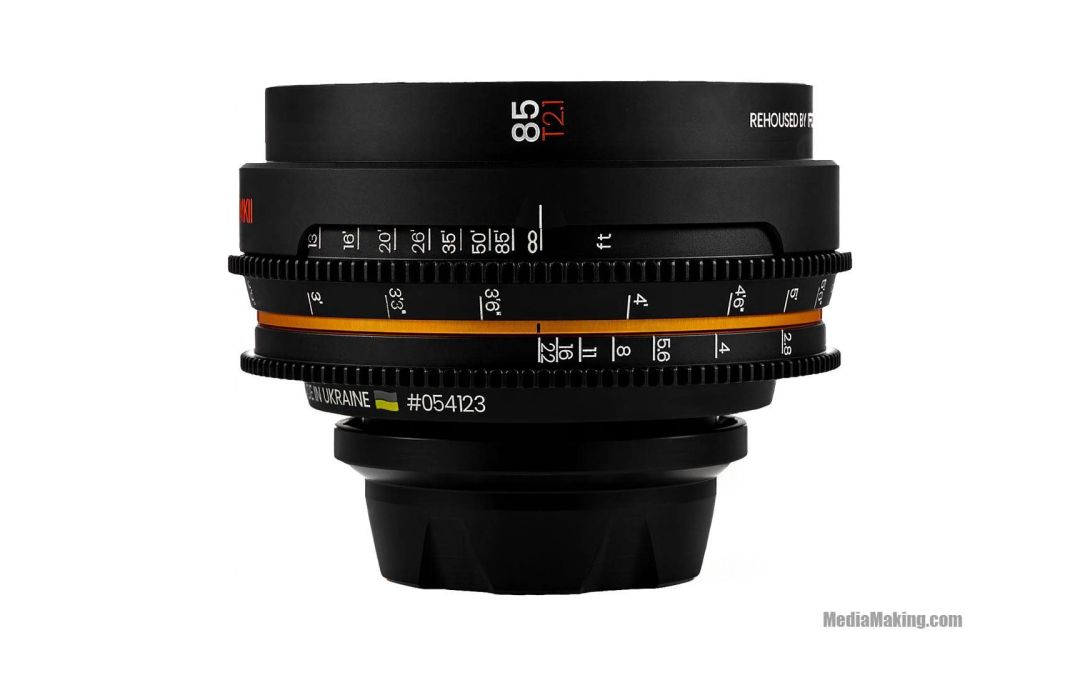 Ironglass JUPITER-9 85mm T2.1 – MKII Rehousing