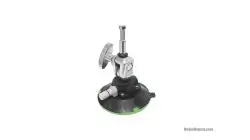 Suction cup with 5/8″ swivel pin