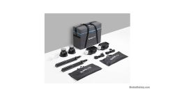 Kit Nanlite FS-200B con 2 LED, stativi LS-150-5/8 e trolley