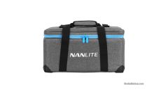 Kit Nanlite FS-200B con 2 LED, stativi LS-150-5/8 e trolley