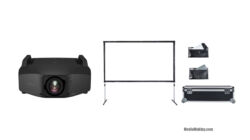 Videoproiettore 10000 Ansi Lumen con Screenline MEKANO 16:9 400×225