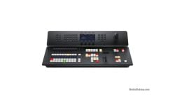 Blackmagic ATEM Television Studio 4K8 switcher with broadcast control panel