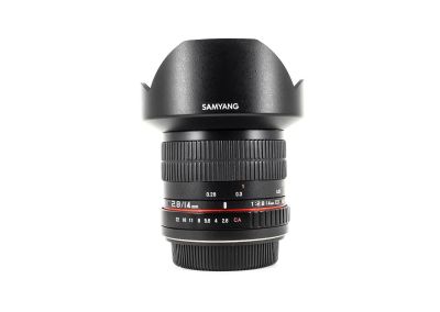 Samyang 14mm F2.8 ED AS IF UMC – attacco Canon EF