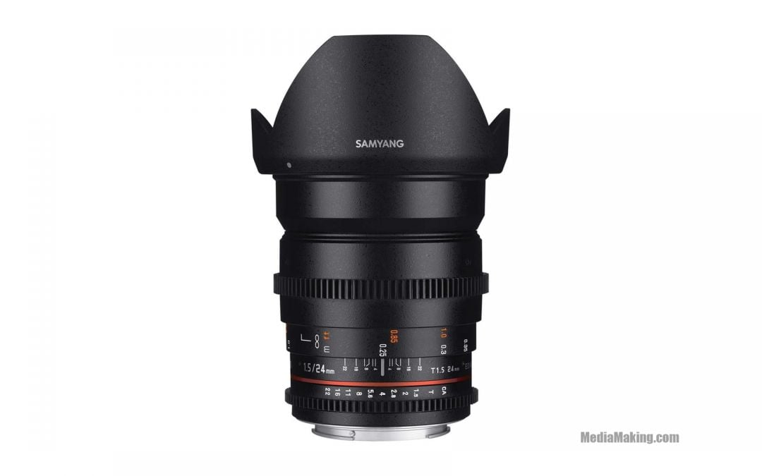 Ottica Samyang 24mm T1.5 VDSLR