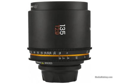 Ironglass TAIR-11A 135mm T2.9 – MKII Rehousing