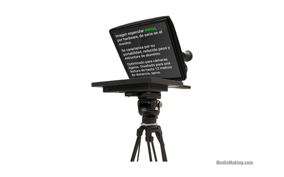 Teleprompter TVPrompt Light LE22M 450nit auto-reverse 22″