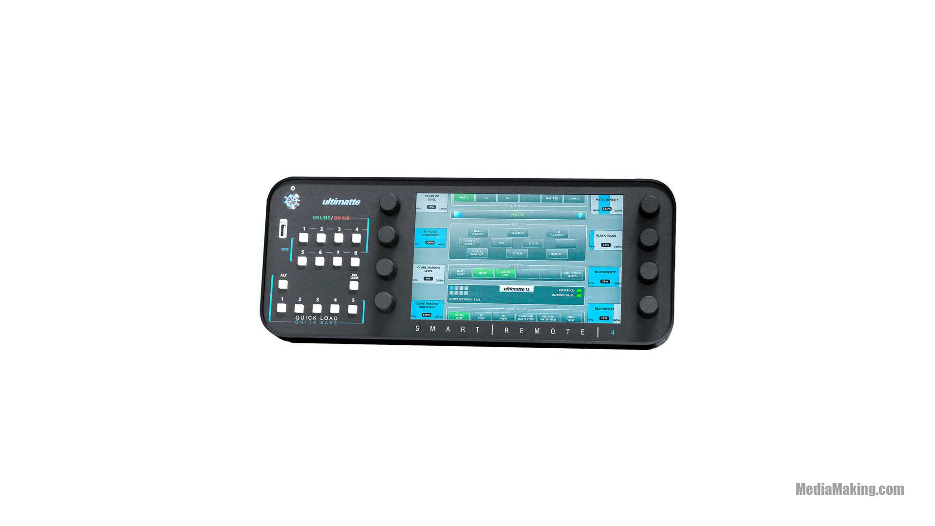 ULTMSMTREM4_Blackmagic Ultimatte Smart Remote 4 - pannello di controllo per Ultimatte 12