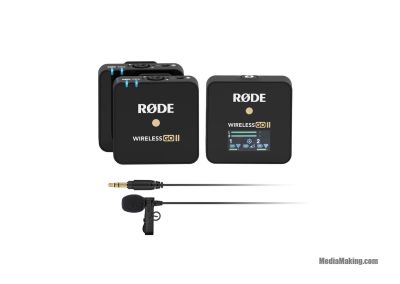 Rode Wireless GO II with lavalier microphone