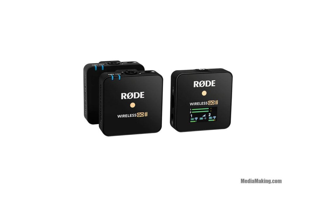 Rode Wireless GO II sistema microfonico wireless