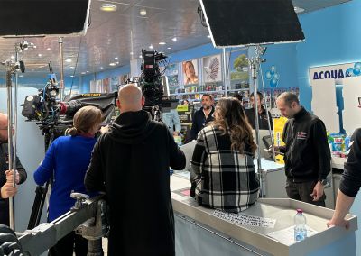 Acqua e Sapone – Prompter Service Mediaset TV commercial