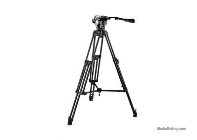 EG25C PLUS Video tripod kit with a fluid head