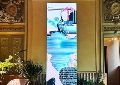 Ledwall Salone mobile