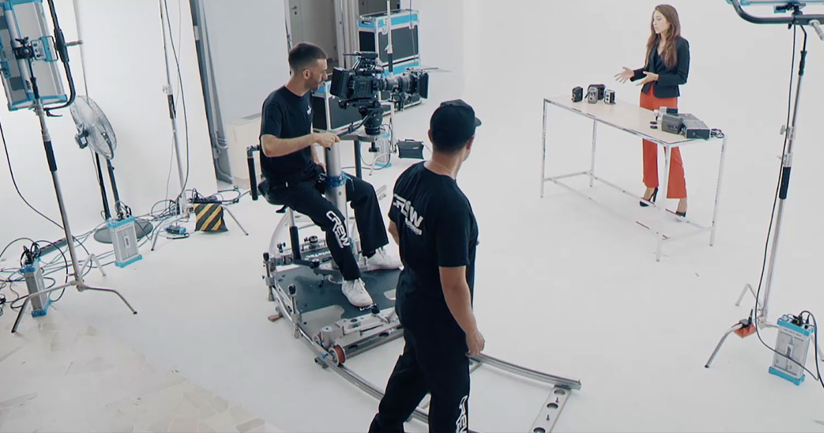 Dollies and Tracks service with driver operators MediaMaking