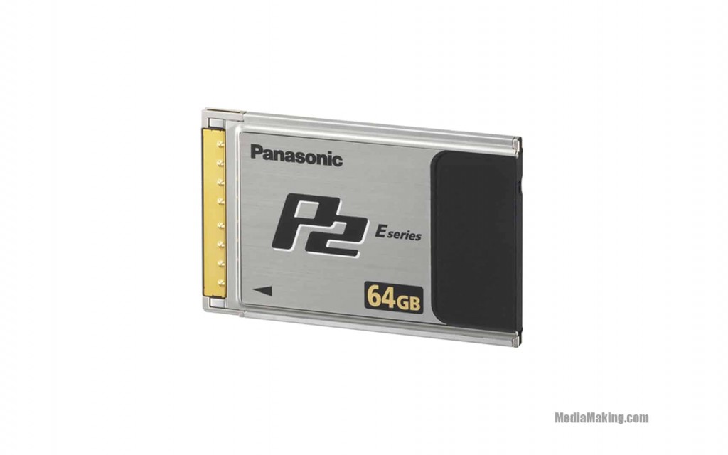panasonic p2 64gb memory card