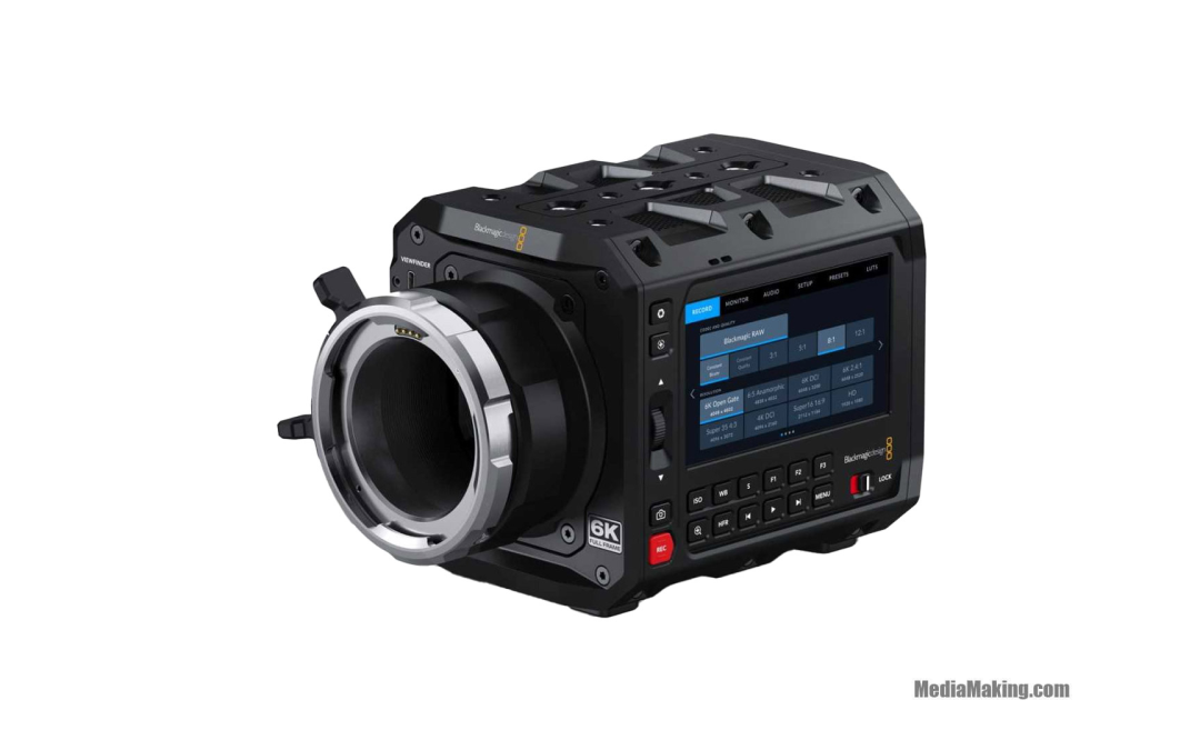 Blackmagic PYXIS 6K attacco L